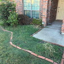 Flower Bed Cleanup and Mulch Install, Sanger, TX 0