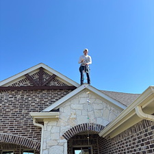 Four-Alarm-Lawn-Care-Custom-Christmas-Light-Installation-in-Sanger-TX 2